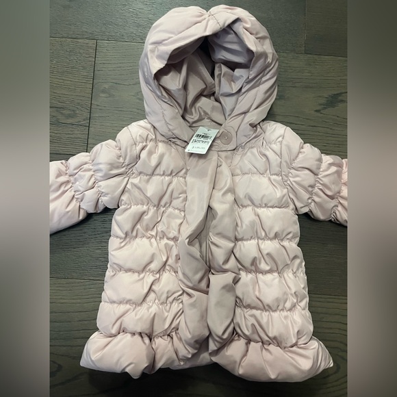 Baby gap dusty pink winter coat 0-6M NWT retail $115 - Picture 3 of 6